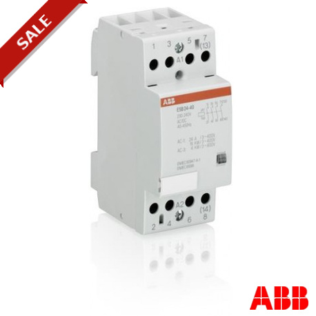 ESB24-20/230V - ESB24-20/230V GHE3291402R0006 ABB ESB24-20-230AC/DC Installation Contactor