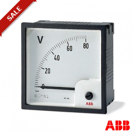 2CSG113110R4001 - VLM-1-60/96 2CSG113110R4001 ABB VLM-1-60/96 Analogue voltmeter