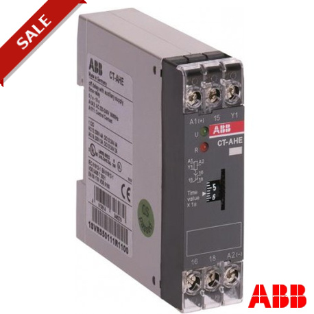 CT-AHE - CT-AHE 1SVR550110R4100 ABB CT-AHE Time relay, OFF-delay 1c/o, 0.3-30s, 110-130VAC