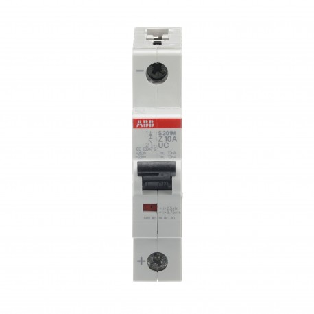 S201M-Z10UC - S201M-Z10UC 2CDS271061R0428 ABB Miniature Circuit Breaker S200MUC 1P 10 A – Z