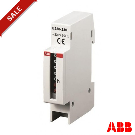 2CDE400000R1601 - E233-24 2CDE400000R1601 ABB E233-24 WORKING HOUR METER
