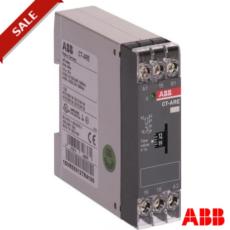 CT-ARE - CT-ARE 1SVR550120R1100 ABB CT-ARE Time relay, true OFF-delay 1c/o, 0.1-10s, 110-130VAC