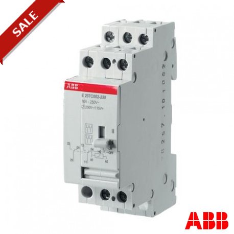E257C001-230 - E257C001-230 2CSM115000R0211 ABB E257 C001-230 Latching Relays with central command function