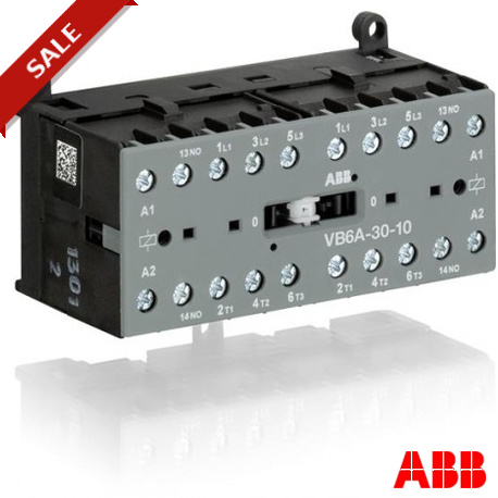 GJL1211911R8104 - VB6A-30-10 GJL1211911R8104 ABB VB6A-30-10-84 Mini Reversing Contactor