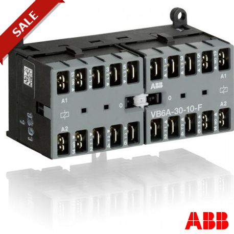 GJL1211913R0101 - VB6A-30-10-F GJL1211913R0101 ABB VB6A-30-10-F-01 Mini Reversing Contactor