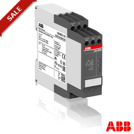 1SVR730700R2100 - CM-MSS.13S 1SVR730700R2100 ABB CM-MSS.13S Therm. motor protec. relay 1c/o, 110-130VAC/220-240VAC