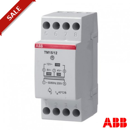 TM30/24V - TM30/24V 2CSM301041R0801 ABB TM30/24 Fail safe bell transformer