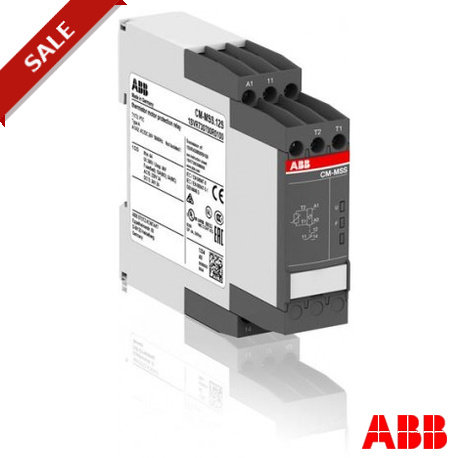 1SVR740700R0100 - CM-MSS.12P 1SVR740700R0100 ABB CM-MSS.12P Therm. motor protec. relay 1c/o, 24VAC/DC