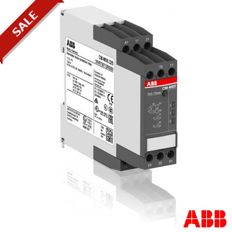 1SVR740712R0200 - CM-MSS.32P 1SVR740712R0200 ABB CM-MSS.32P Therm. motor protec. relay 2c/o, 24VAC/DC