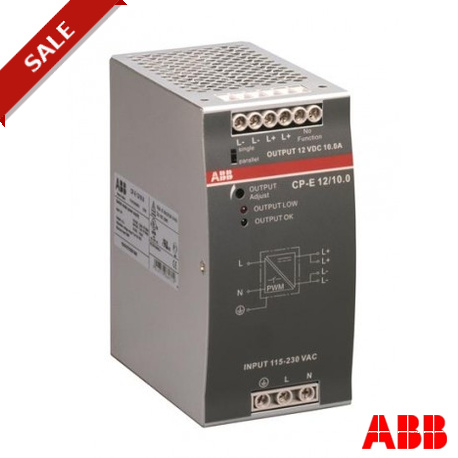 1SVR427035R1000 - CP-E 12/10.0 1SVR427035R1000 ABB CP-E 12/10.0 Power supply In:115/230VAC Out: 12VDC/10A