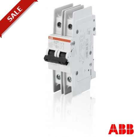 2CDS272337R0377 - SU202M-K6 2CDS272337R0377 ABB Miniature Circuit Breaker SU200M 2P K 6 A