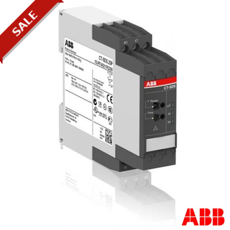1SVR740211R2300 - CT-SDS.23P 1SVR740211R2300 ABB CT-SDS.23P Time relay, star-delta 2n/o, 380-440VAC