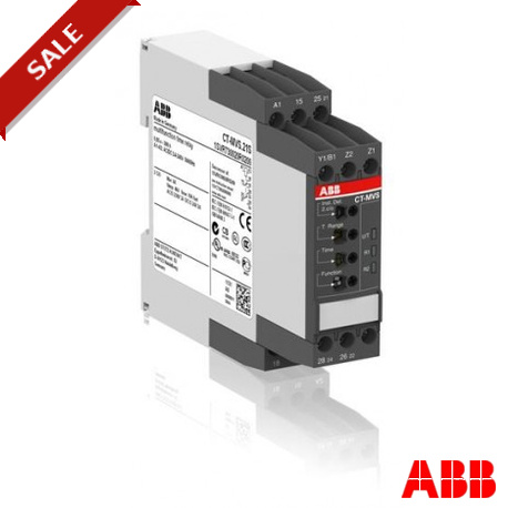 1SVR730020R0200 - CT-MVS.21S 1SVR730020R0200 ABB CT-MVS.21S Time relay, multifunction 2c/o, 24-240VAC/DC