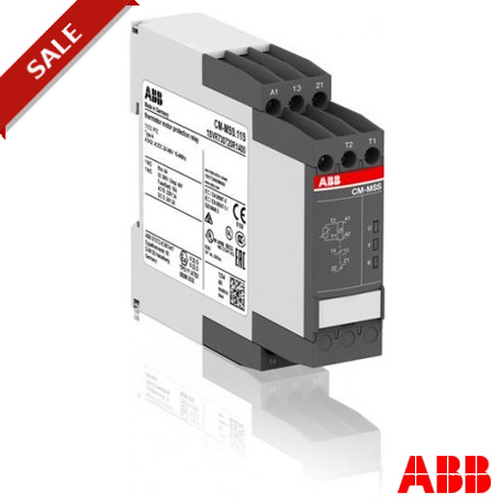 1SVR730720R1400 - CM-MSS.11S 1SVR730720R1400 ABB CM-MSS.11S Therm. motor protec. relay 1n/o+1n/c, 24-240VAC/DC