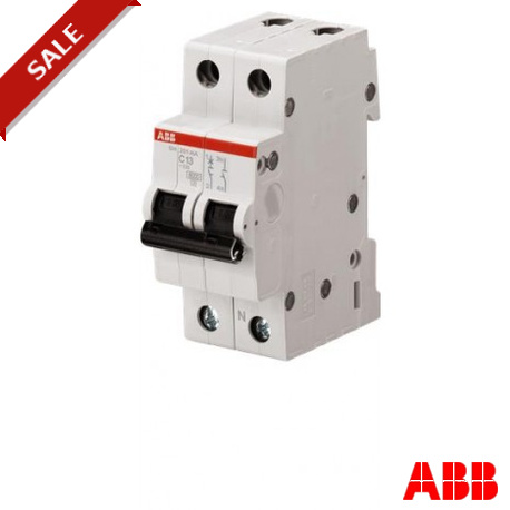2CDS211103R0634 - SH201-C63NA 2CDS211103R0634 ABB Miniature Circuit Breaker SH200 2P C 63 A