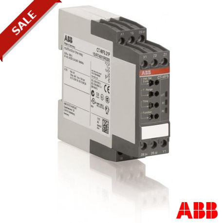 1SVR740010R0200 - CT-MFS.21P 1SVR740010R0200 ABB CT-MFS.21P Time relay, multifunction 2c/o, 24-240VAC/DC