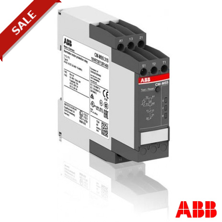 1SVR740712R1400 - CM-MSS.31P 1SVR740712R1400 ABB CM-MSS.31P Therm. motor protec. relay 1n/o+1n/c, 24-240VAC/DC
