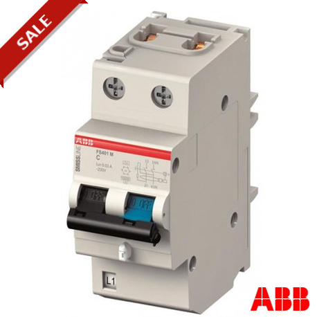 2CCL562110E0165 - FS401M-B16/0,03 2CCL562110E0165 ABB FS401M-B16/0,03 Residual Current Circuit Breaker with overcurrent Protec..