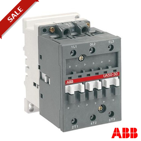 UA50-30-00 - UA50-30-00 1SBL351022R7400 ABB UA50-30-00 100V 50Hz / 100-110V 60Hz Contactor
