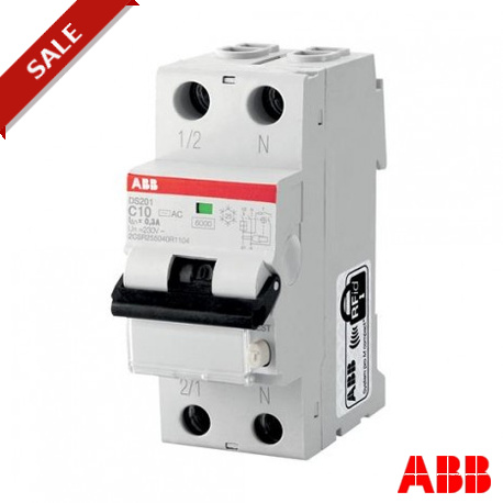 DS201C16AC300 - DS201C16AC300 2CSR255040R3164 ABB DS201 C16 AC300 RCBO