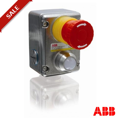 2TLA050220R0222 - EstrongZ 2TLA050220R0222 ABB EstrongZ E-Stop 2NC/2NO, M20, SS, LED