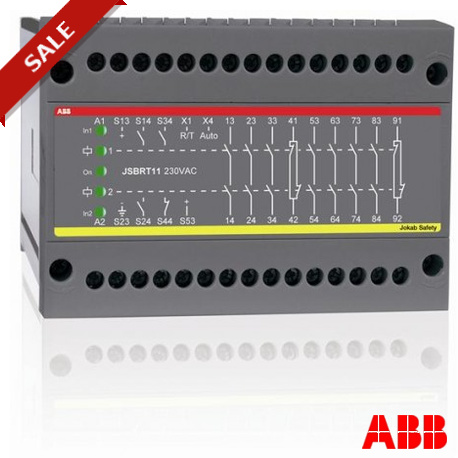 JSBRT11 - JSBRT11 2TLA010025R0000 ABB JSBRT11 24DC Safety relay