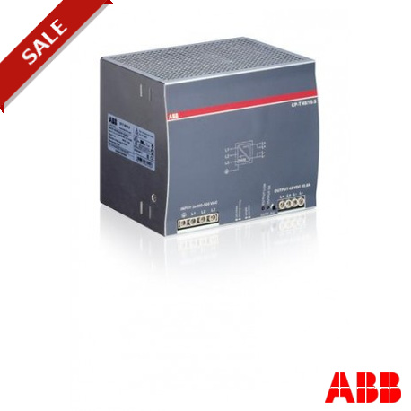 1SVR427055R2000 - CP-T 48/10.0 1SVR427055R2000 ABB CP-T 48/10.0 Power supply In: 3x400-500VAC Out: 48VDC/10.0A