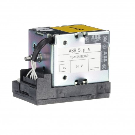 1SDA038306R1 - 1SDA038306R1 ABB UNDER VOLTAGE RELEASE 24V DC E1/6-T8