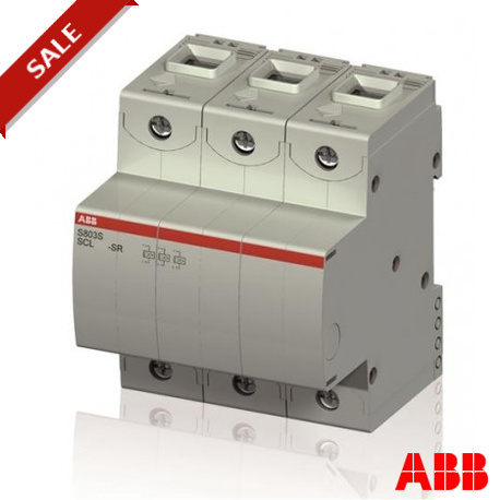 2CCS803901R0599 - S803S-SCL63-SR 2CCS803901R0599 ABB S803S-SCL63-SR Self-resetting short-circuit current limiter 63A 3-pole te..