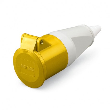 310.1640 - 310.1640 SCAME CONNECTOR 2P+E IP44 16A 4h 100-130V AC