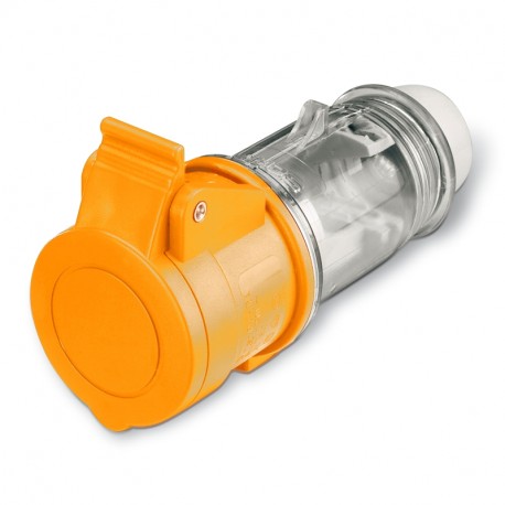 311.1640.TR - 311.1640.TR SCAME CONNECTOR 2P+E IP44 16A 4h 100-130V AC