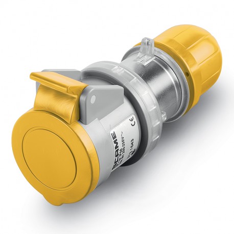 313.1640P.TR - 313.1640P.TR SCAME CONNECTOR 2P+E IP44 16A 4h 100-130V AC