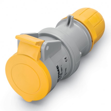 313.1640-SF - 313.1640-SF SCAME CONNECTOR 2P+E IP44 16A 4h 100-130V AC