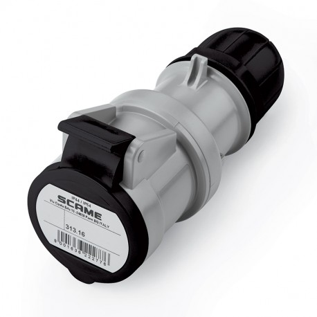 313.16476 - 313.16476 SCAME CONNECTOR 3P+N+E IP44 16A 7h 480-500V AC