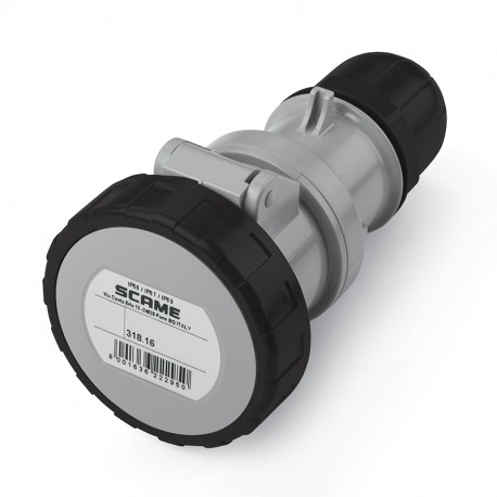 318.16467 - 318.16467 SCAME CONNECTOR 3P+E IP66/IP67 16A 5h 600-690V