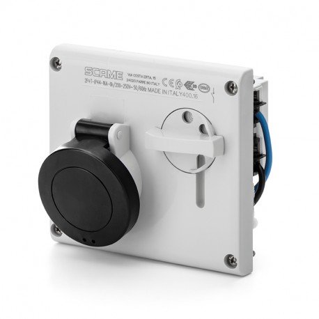 400.16876 - 400.16876 SCAME INTERLOCKED SOCKET 3P+N+E IP44 16A 7h