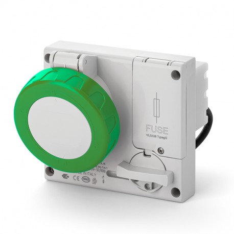 406.16872 - 406.16872 SCAME INTERLOCKED SOCKET 3P+N+E IP67 16A 2h