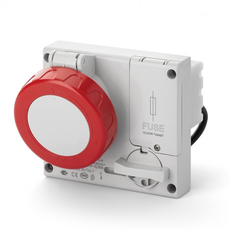 406.16874 - 406.16874 SCAME INTERLOCKED SOCKET 3P+N+E IP67 16A 3h