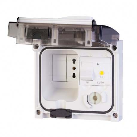 409.3403 - 409.3403 SCAME DOMESTIC INTERLOCKED SOCKET 2P+E IP56