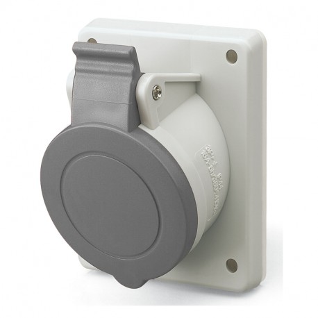 412.16633 - 412.16633 SCAME SOCKET OUTLET 2P+E IP44 16A 12h TST 50V