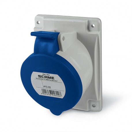 413.3265 - 413.3265 SCAME SOCKET OUTLET 3P+N+E IP44 32A 9h