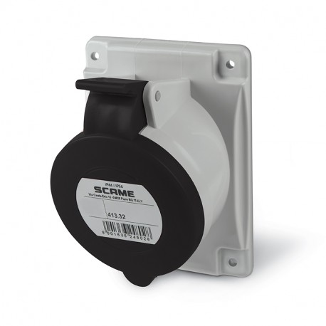 413.32666 - 413.32666 SCAME SOCKET OUTLET 3P+E IP44 32A 7h 480-500V