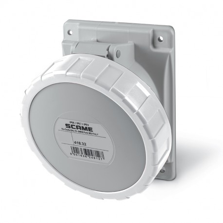 418.32633 - 418.32633 SCAME SOCKET OUTLET 2P+E IP66/IP67 32A 12h