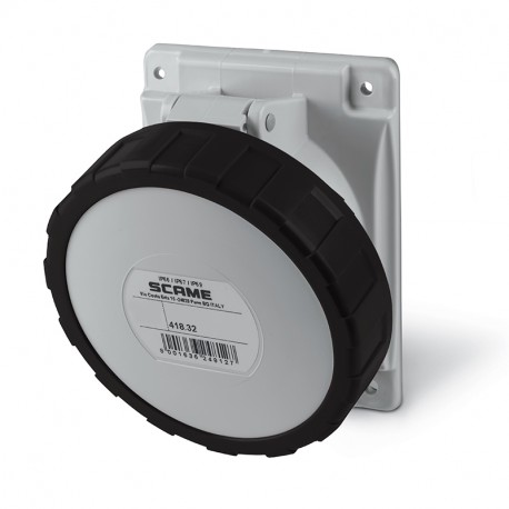 418.32676 - 418.32676 SCAME SOCKET OUTLET 3P+N+E IP66/IP67 32A 7h