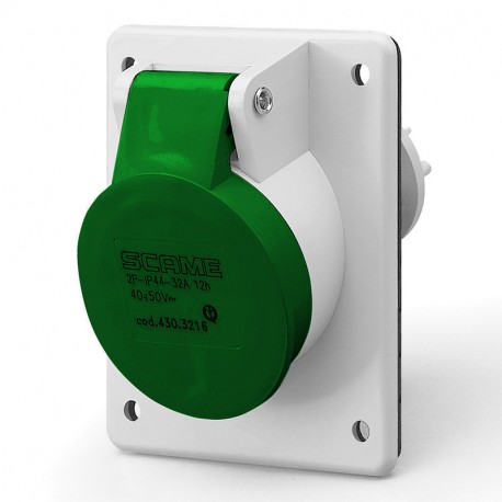430.16162 - 430.16162 SCAME SOCKET OUTLET 2P IP44 16A 2h 20-25V