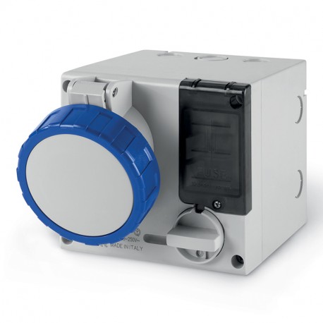 506.M3274 - 506.M3274 SCAME INTERLOCKED SOCKET 3P+E IP67 32A 9h
