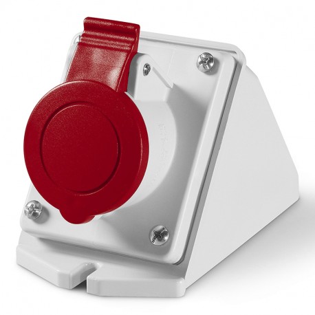 512.16565 - 512.16565 SCAME EUREKA SURF.M.SOCKET ANGLED BOX 3P+E 16A