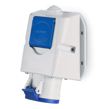 513.1653-DN - 513.1653-DN SCAME COMBI SURF. M. SOCKET 16A 2P+E GERMAN