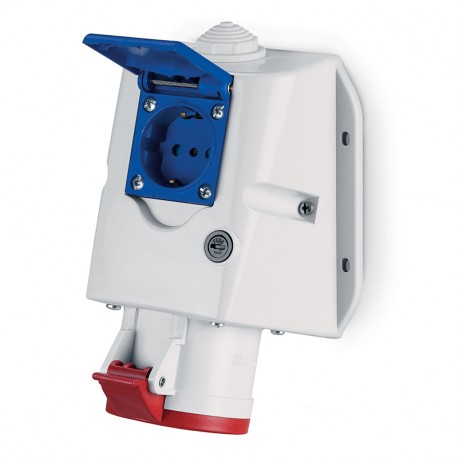 513.1657-PN - 513.1657-PN SCAME OPTIMA COMBI 16A 3P + N + E SAFE IN