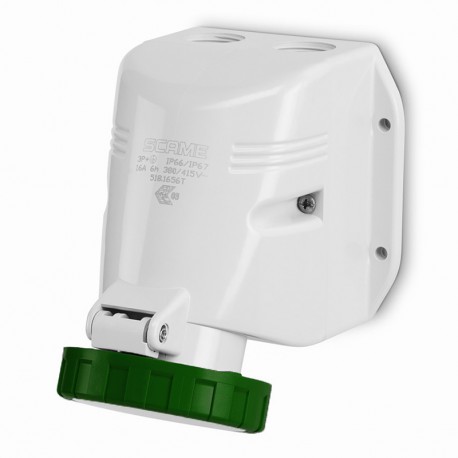 518.32562T - 518.32562T SCAME SURF.MNT.SOCKET 3P+E IP66/IP67 32A 2h